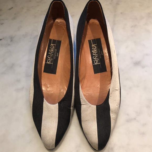 VINTAGE SILK SHOES - Picture 1 of 3